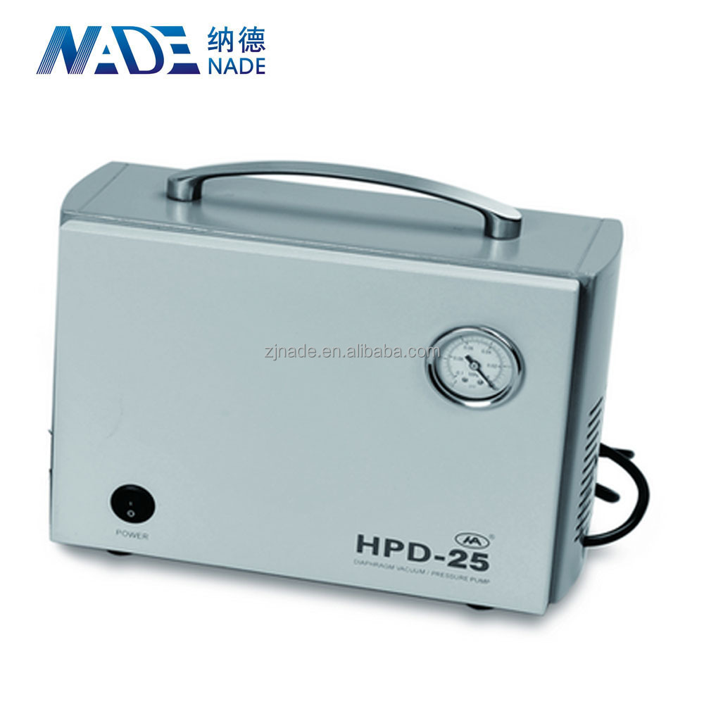 Nade small electric vacuum pump Oilless diaphragm vaccum pump HPD-25A 25L/min