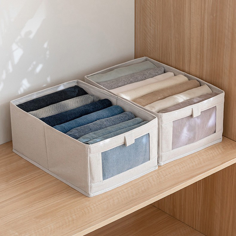 Hot selling clothes organizer wardrobe closet organizer folding underwear toy sundries storage box