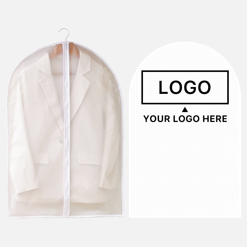 Garment Bags Custom Logo Clothes Dust Cover Suit Cover Garment Storage Bag Organization Garments Packing Bags