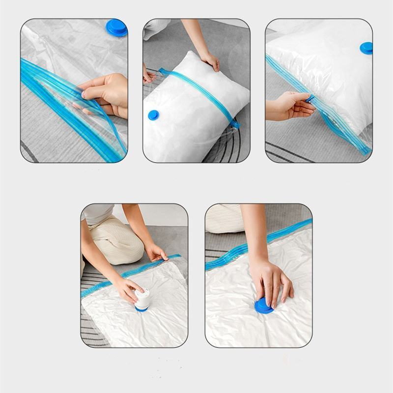 Hot sale cheap plastic large vacuum storage bags thicken airtight vacuum compressed seal bag space saver compression vacuum bags