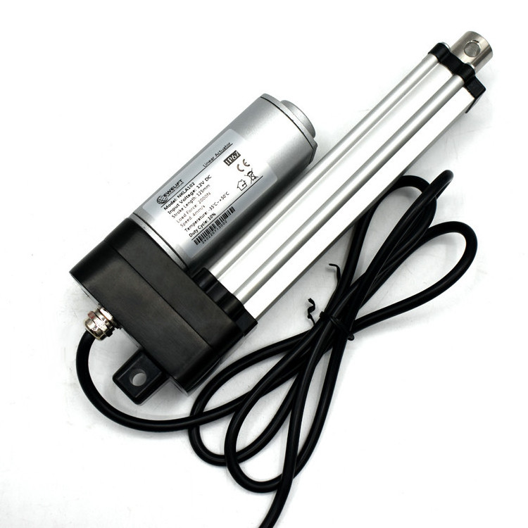 12V Waterproof 2000N 450 lbs  Linear Actuator IP67 IP68  for Industrial Solar Usage Brushed DC Electric Motor