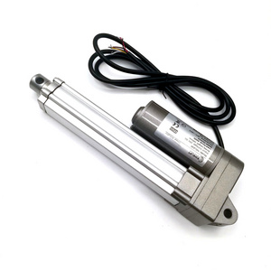 Micro Industry Electric Linear Actuator IP65 IP66 Waterproof 12V 24V 2000N Silver High Speed Brush Waterproof Motor GEAR MOTOR