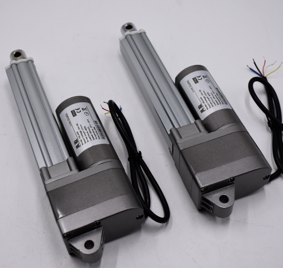 Micro Industry Electric Linear Actuator IP65 IP66 Waterproof 12V 24V 2000N Silver High Speed Brush Waterproof Motor GEAR MOTOR