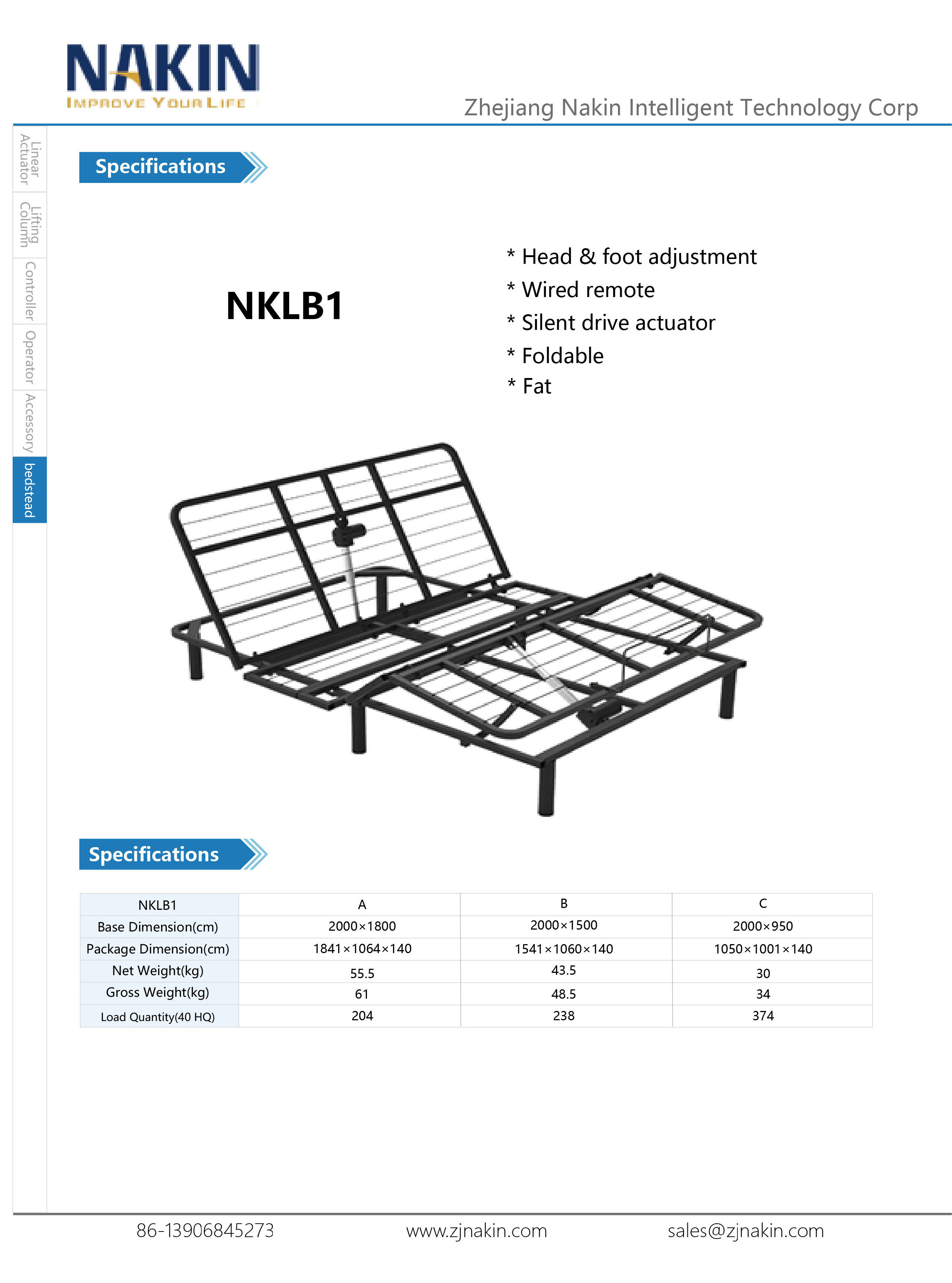 electric massage electric Foldable metal King Bed Frame King Bed Base wireless Remote Zero gravity night LED light USB port