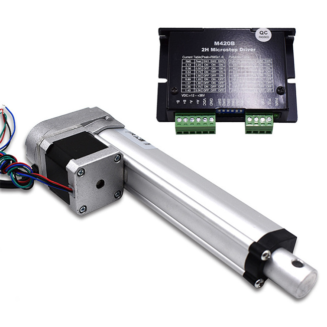 actuador linear NKLA22-S heavy duty  industrial waterproof electric 24v linear actuator 12v telescopic