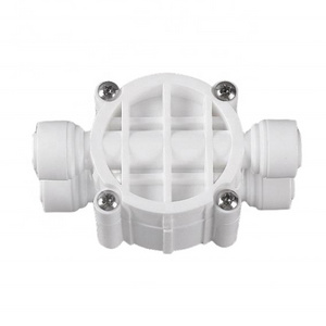 1/4" Plastic 4 Way Valves Quick Connect Fittings Auto Shut Off Valve RO Water Purifier System Spare Parts