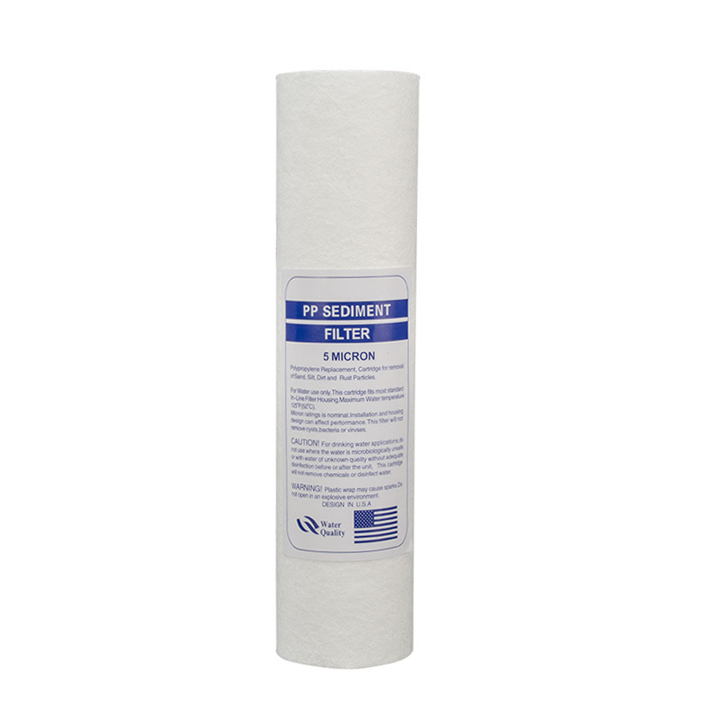 1 5 micron filter 10 inch pp water filter sediment melt blown pp filter cartridge