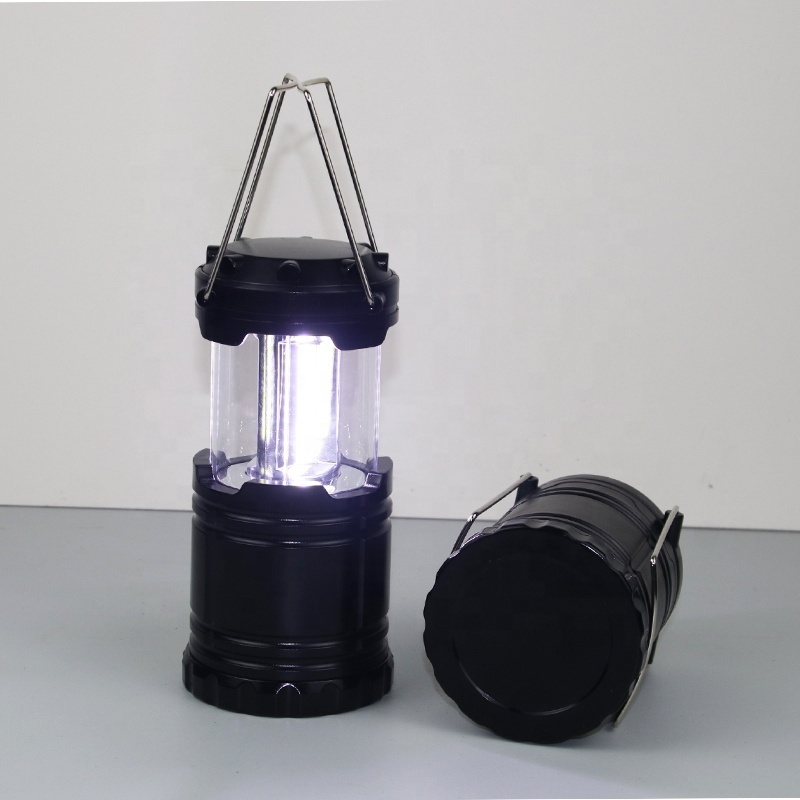 Bright LED Camping light Brightness Pop up lantern Collapsible lantern light AA battery Powered Hanging tent lamp