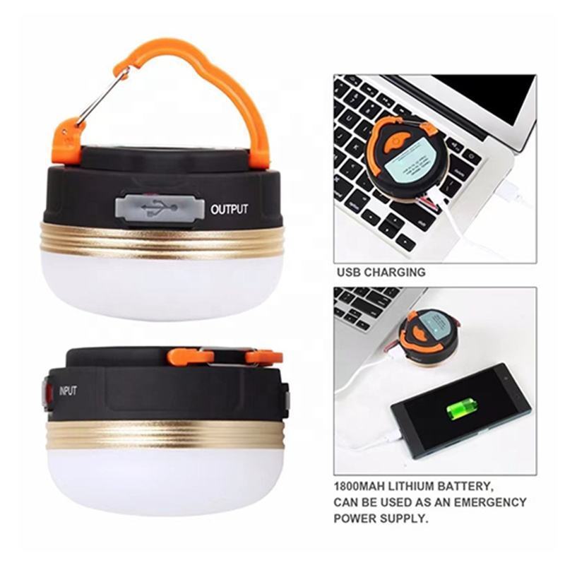 2023 Hot Sale portable outdoor emergency rechargeable small spot light camping