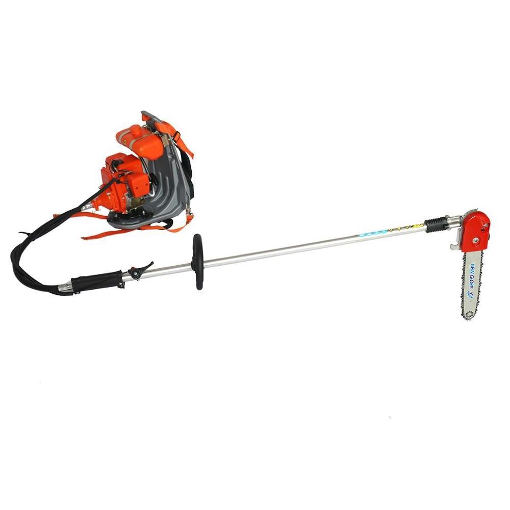 Backpack petrol long reach pole chainsaw