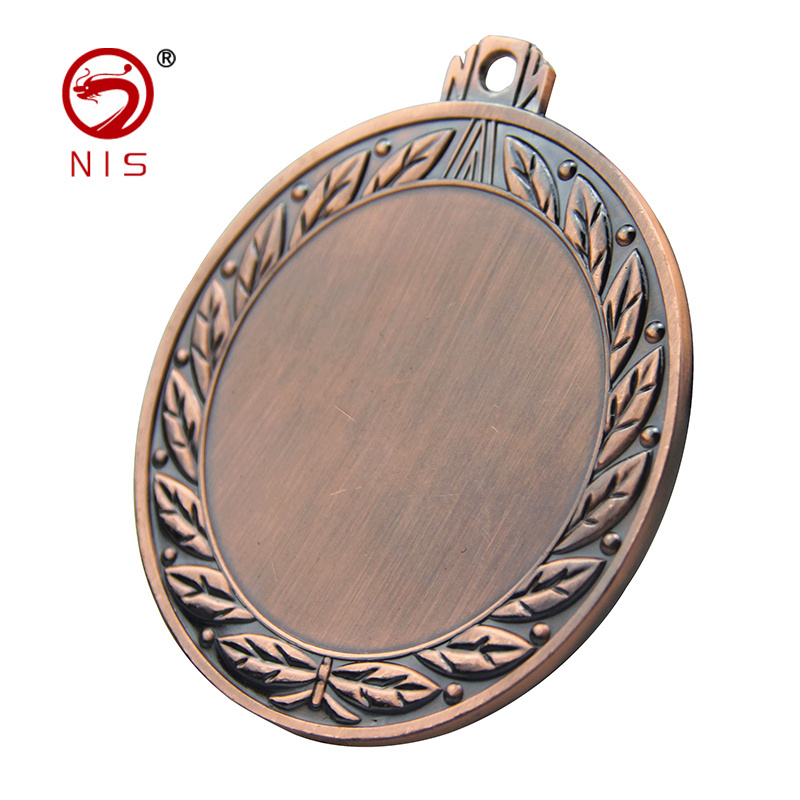 Cheap custom zinc alloy metal engrave 3d award medal