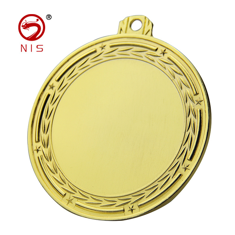 Cheap custom zinc alloy metal engrave 3d award medal