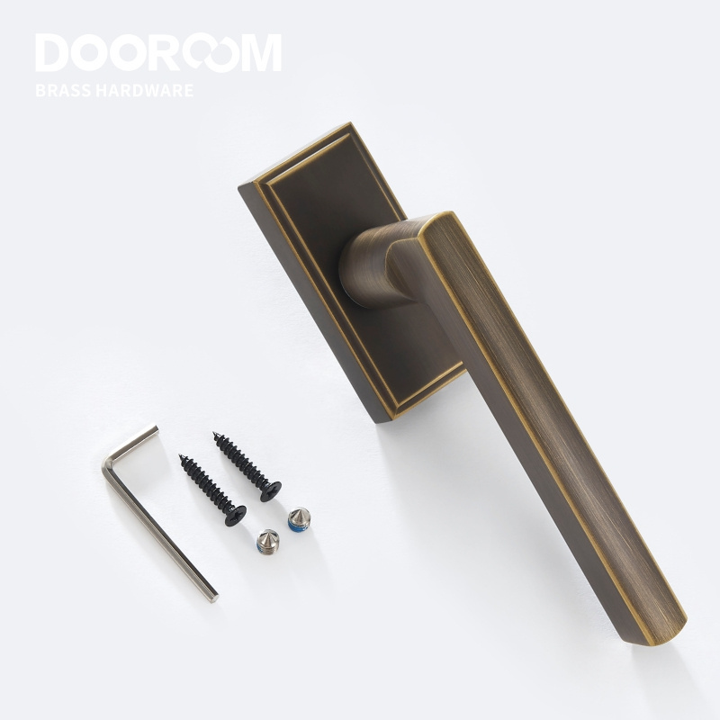 DOOROOM Brass Casement Window Lock Handle Highest Safety Casement Lever Top Quality Modern Design Window and Door Accessories