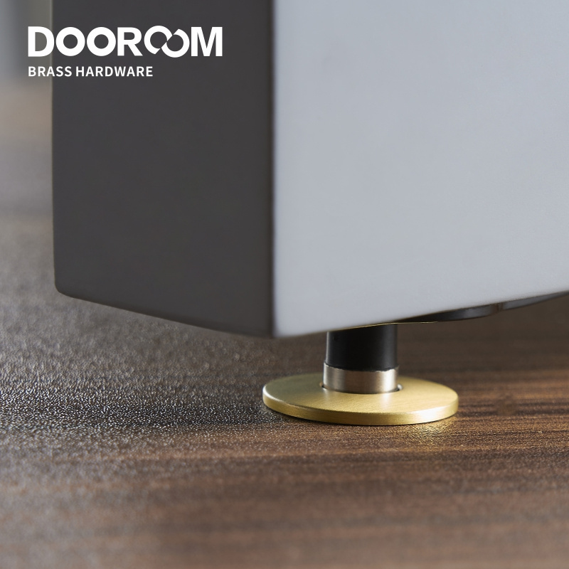 Dooroom Brass Door Stops Heavy Duty Door Holder Magnetic Invisible Door Stopper Catch