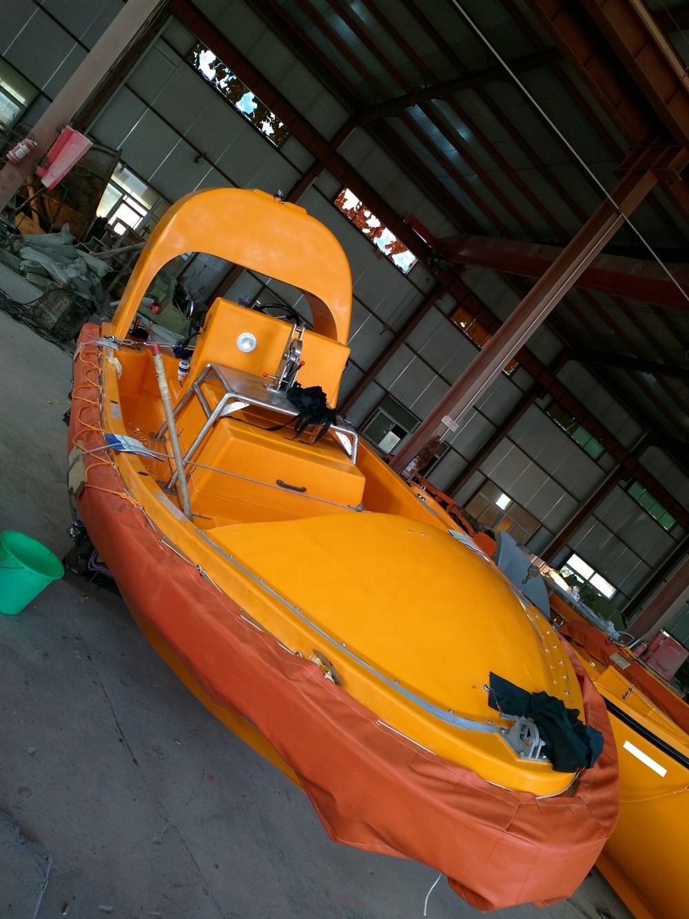 Open lifeboat CCS approved F.R.P solas life boat fiberglass lifeboat