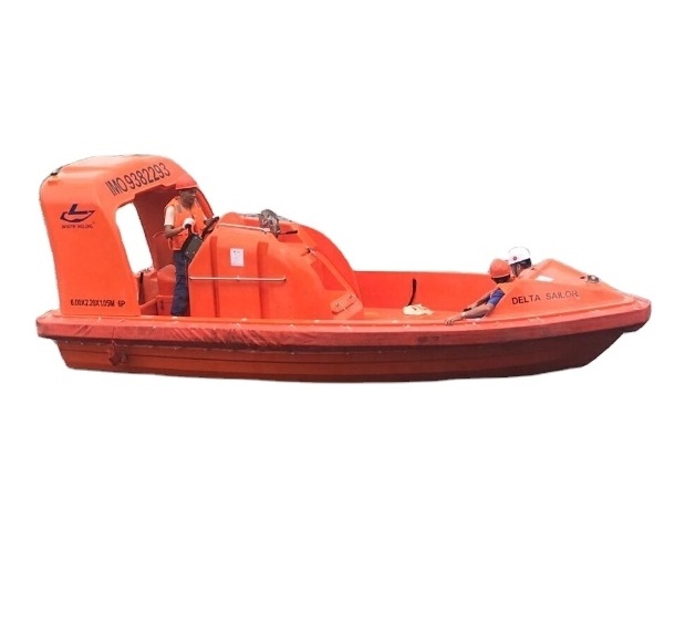 CCS approved F.R.P fiberglass lifeboat Open lifeboat