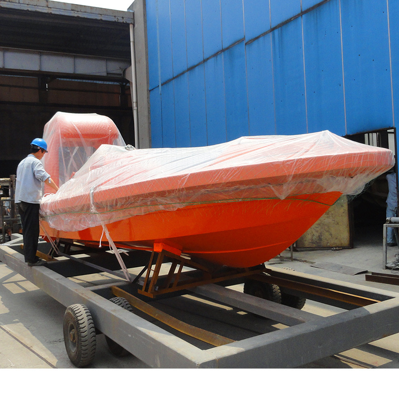 Open lifeboat CCS approved fiberglass lifeboat with high quality