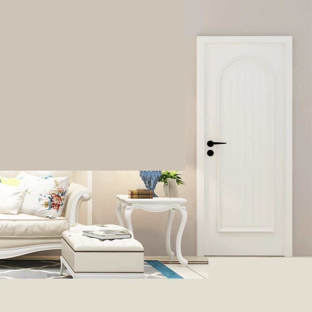 White ash wood entry door single door designs interior wooden door painting plywood/mdf/wood material panel