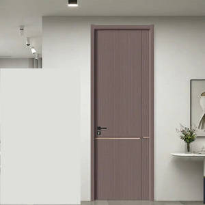 Teak wood single door designs painting solid wood bifold pvc doors composite wooden door wholesale