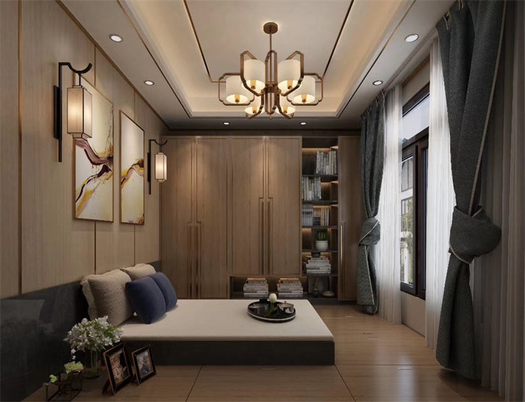 Wholesale Customized Modern Design Simple Plywood Bedroom Wardrobe Light Luxury Cupboards