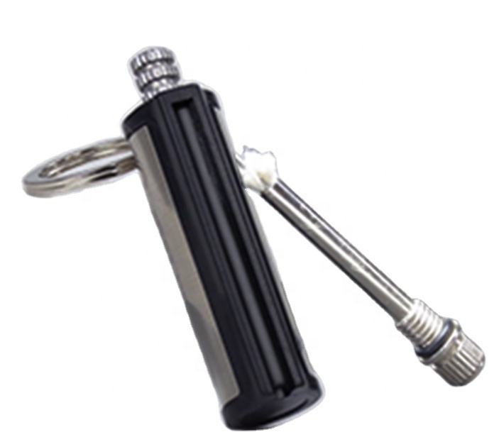 ORANGEGAZ Immortal Lighter - Metal Keychain Flint Match Stick Kerosene Refillable Lighter,for Outdoor Camping Hiking gas matches