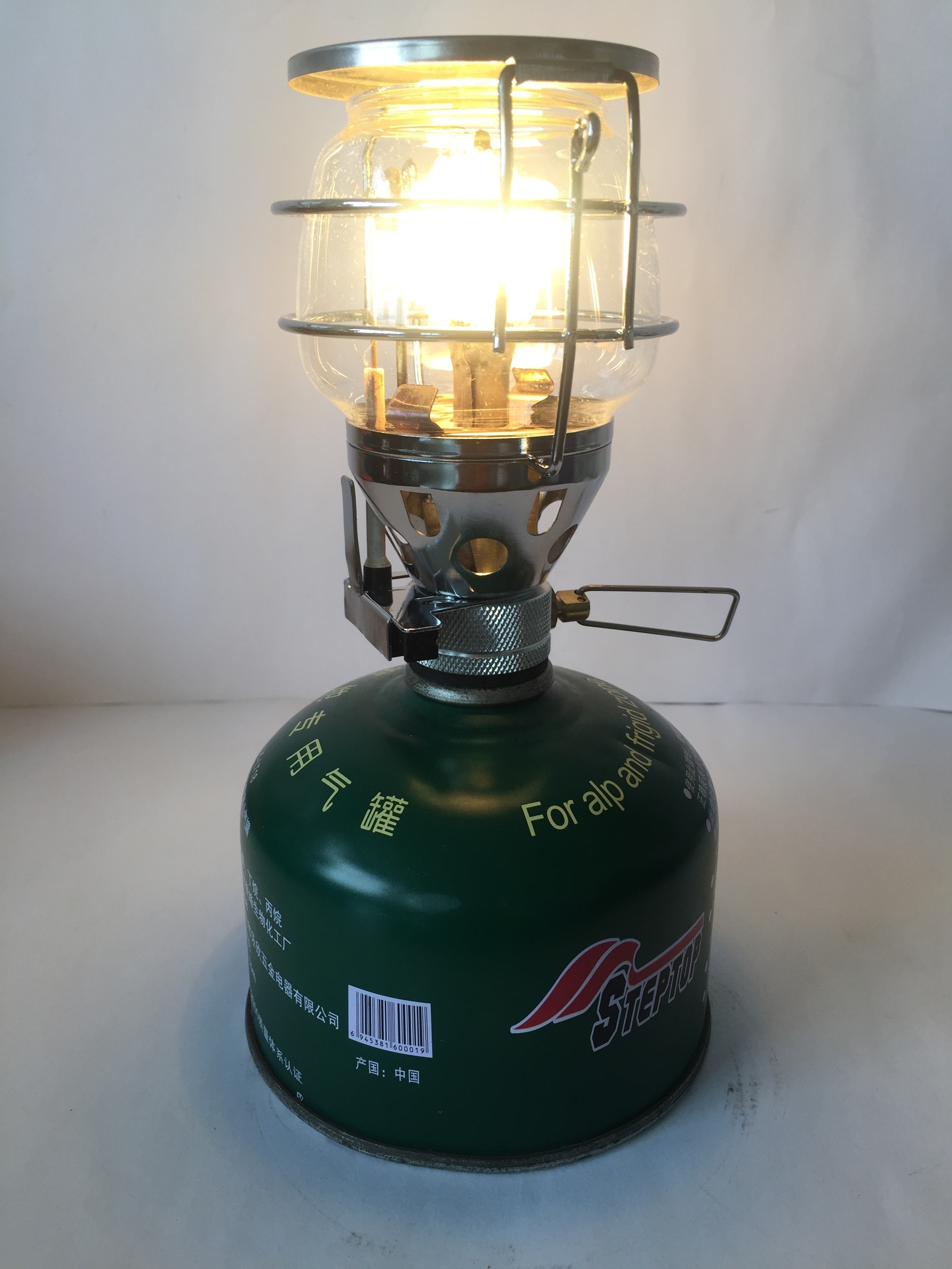 ORANGEGAZ Portable Outdoor Mountaineering Camping Portable and Durable Logo Customizing Gas Lantern