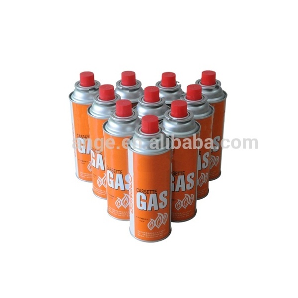 4 Cans Butane Gas Cartridges Portable Fuel Cylinder Cooker Camping Hiking Picnic