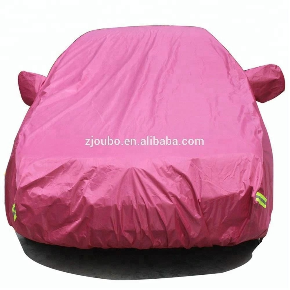 Waterproof Automatic Blue Folding Car Cover Full Set Car Body Cover