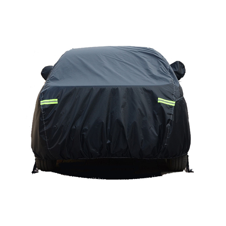 Two Layers PVC PP Cotton Car Windshield Snow Cover Waleroof Automatic Car Cover