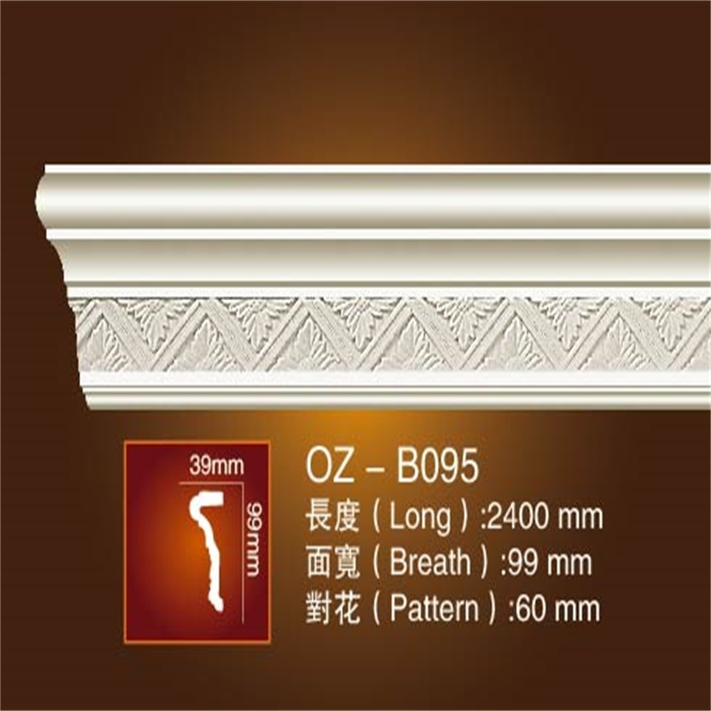 China Supplier interior decoration of house exterior wall panels decorative polyurethane cornice