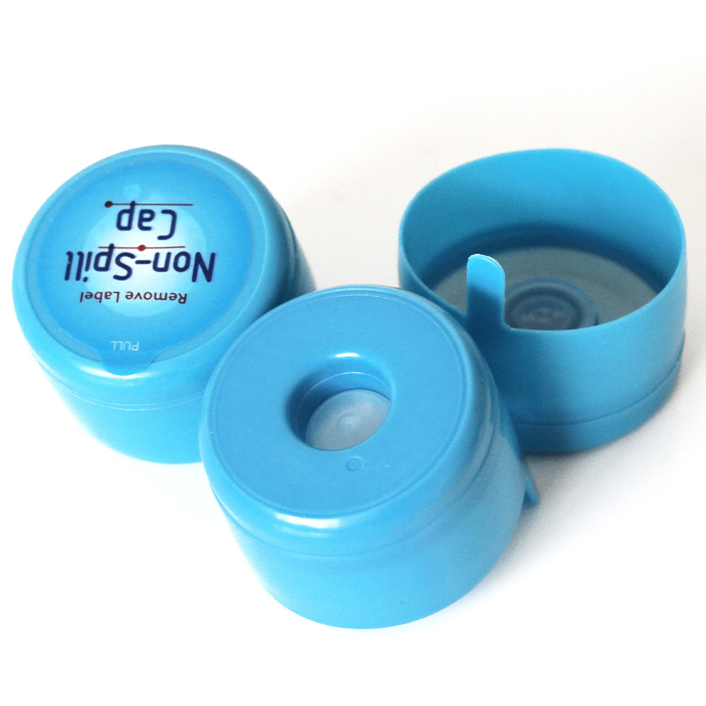 High Quality Blue Color Cap For 5 Gallon 55 mm Water Bottle 5 Gallon Bottle Lids 20L Water Bottle Cap