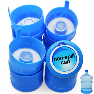 Non-Spill Plastic Cap Cover 5 Gallon 20 Liter Mineral Water Bottle Caps Drinking Jar Lid Price Hot Sales