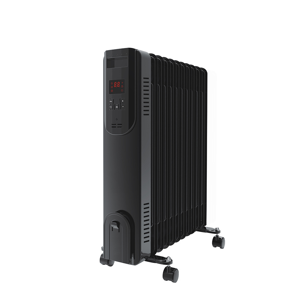 24 hours timer electric oil heater 600/900/1500W portable room radiator filled oil heaters