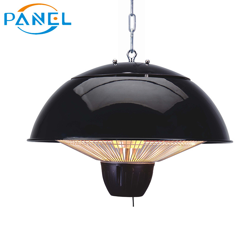 Ceiling mounted garden heater waterproof halogen tube umbrella patio heater