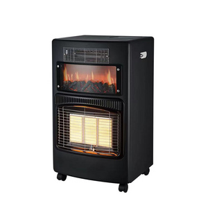 Good price 2 in 1 Gas & Fan Room Heater 4.2KW Portable Gas Infrared Heater