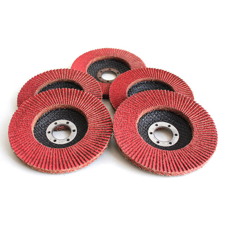 high efficiency 4.5 inches Ceramic flap disc with TUV certificate