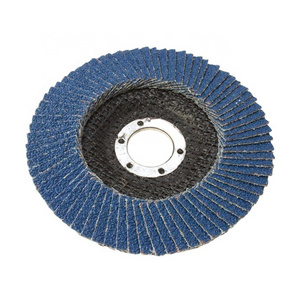 Pangea 4.5" x 7/8" Grit 60 Zirconia Fillet Weld abrasive cloth Flap Disc Type 27 Flat stainless steel polishing wheels