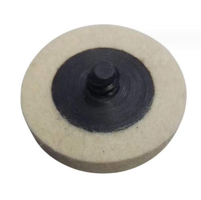 75mm Compressed Wool Felt Discs for for Car Glass Plastic Metal Stone Polishing