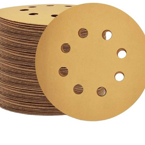 Sand Disc Abrasive Paper Sanding Discs Assorted Grits Sandpaper 125mm Sand Paper Dis Round Sandpaper Discs