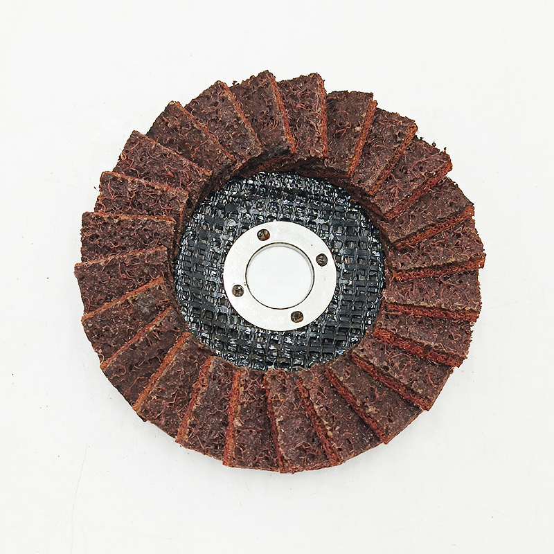 T27/T29  Flap Discs Non-Woven Fabric Polishing Wheel for Surface Coarse/Medium/Fine Polishing