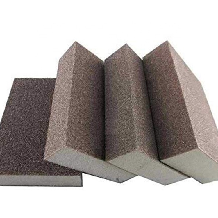 Wholesale Magic sponge Best Price OEM 40-220 Grit Durable Cleaning Sanding Sponges & Blocks Aluminum Oxide Sanding Sponge Blocks