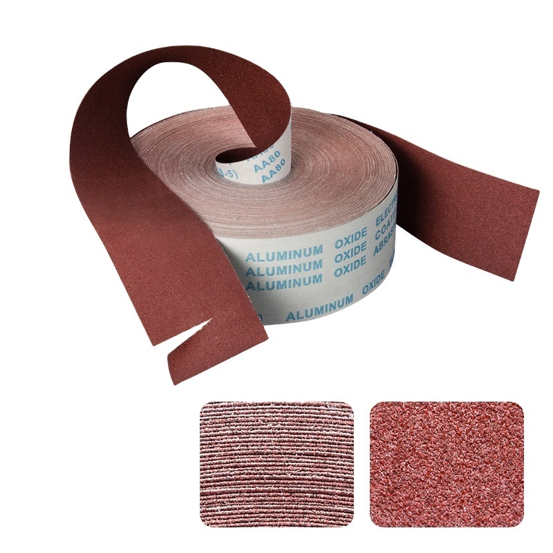 Sand Cloth Jumbo Abrasive cloth Roll  Sanding Aluminum Oxide Emery Abrasive Cloth Roll