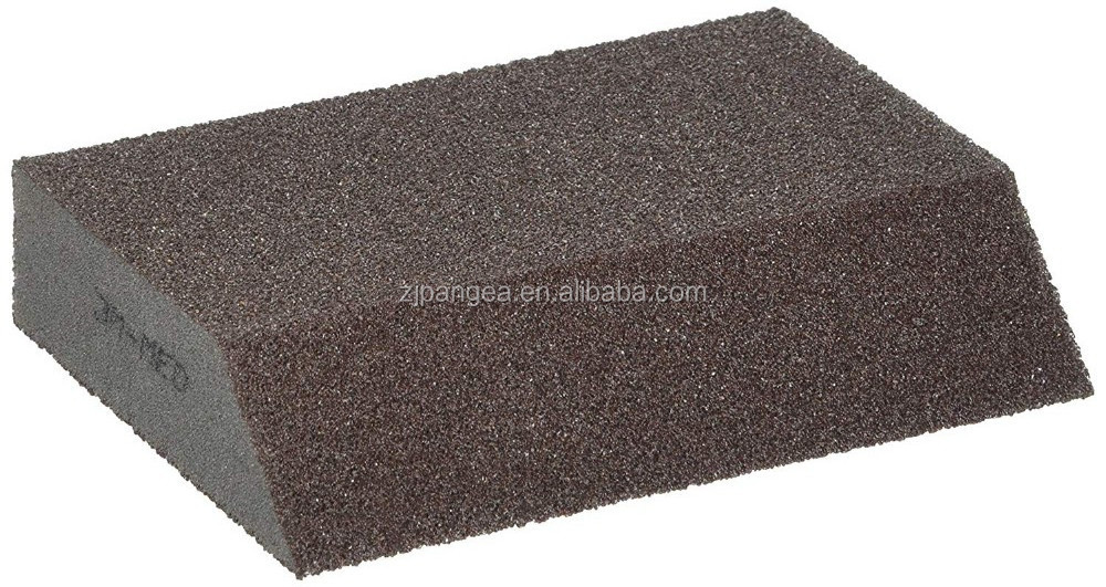 Wholesale Magic sponge Best Price OEM 40-220 Grit Durable Cleaning Sanding Sponges & Blocks Aluminum Oxide Sanding Sponge Blocks