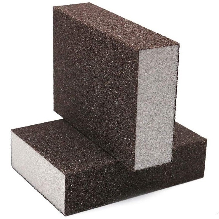 Wholesale Magic sponge Best Price OEM 40-220 Grit Durable Cleaning Sanding Sponges & Blocks Aluminum Oxide Sanding Sponge Blocks