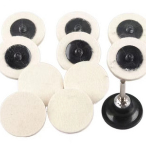 75mm Compressed Wool Felt Discs for for Car Glass Plastic Metal Stone Polishing