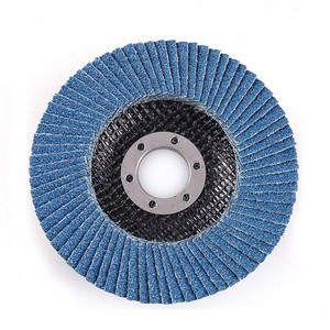 4.5" x 7/8" Grit 60 Zirconia Fillet Weld abrasive cloth Flap Disc Type 27 Flat stainless steel polishing wheels