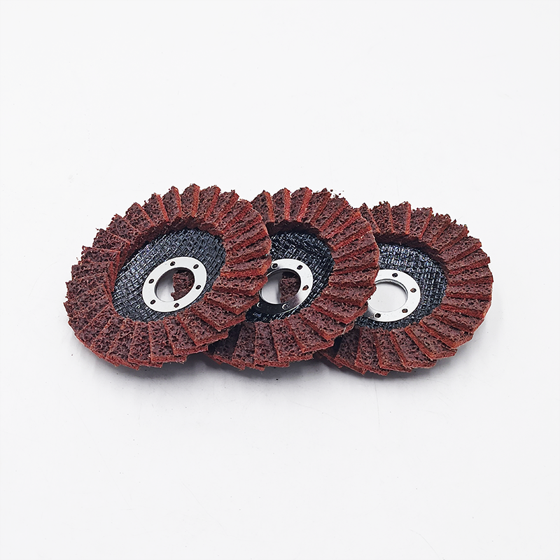 T27/T29  Flap Discs Non-Woven Fabric Polishing Wheel for Surface Coarse/Medium/Fine Polishing