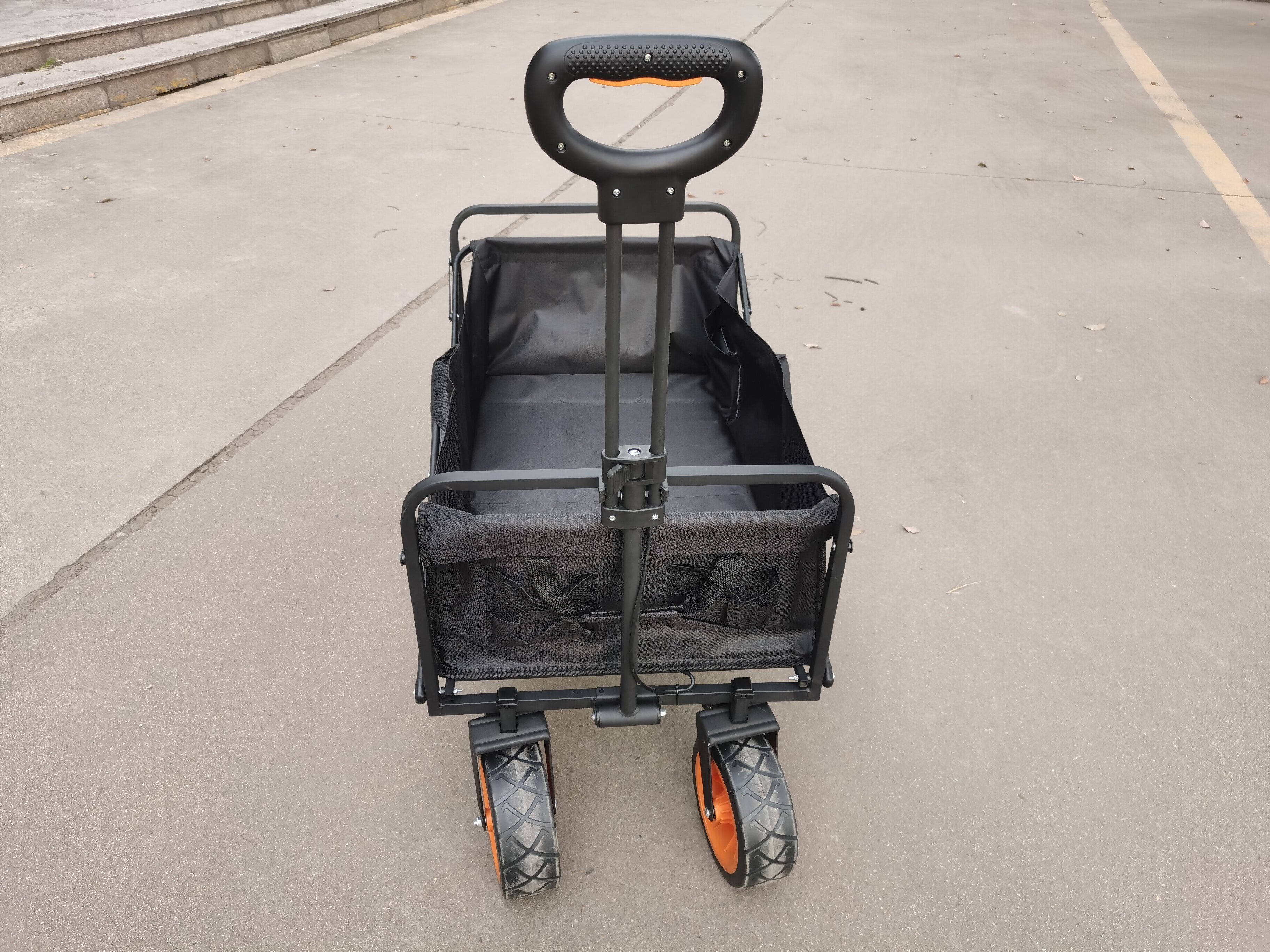 Electric Wagon Cart folding, Electric Wagon with Smallest Folding Design, Utility Grocery Wagon for Camping Shopping Sport