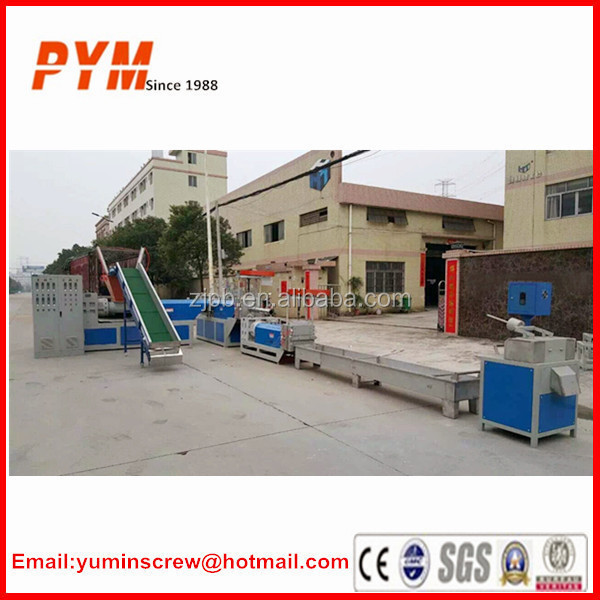 Plastic bottle recycling machine or waste plastic recycling