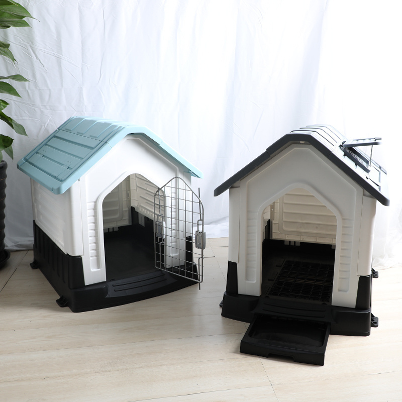 2022 New easy to assemble washable foldable luxury indoor outdoor pet house dog house kennel for sale